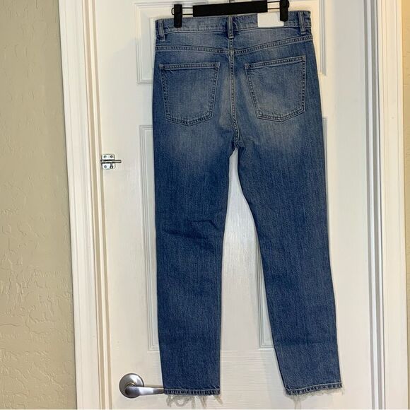 Pistola Distressed Button Fly High Rise Jeans Size 28 - Picture 2 of 10